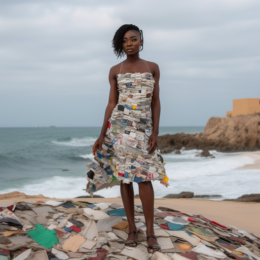*14 pattern waste basic Chorkor beach Ghana
