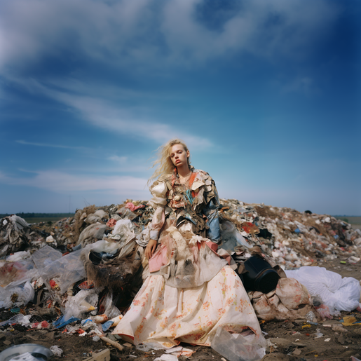 5 ornate dress landfill