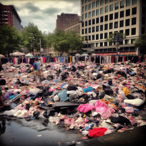 Brooklyn fabric in flood