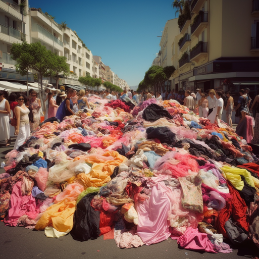 cannes clothing in street w people