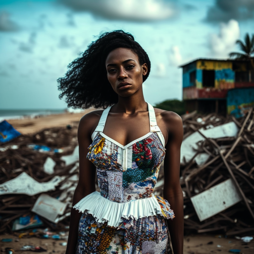 Chorkor beach Melissa Lockwood Chorkor beach Ghana ocean beautiful model wear 10cce94c-4cd8-4729-a61d-953c29f4699a