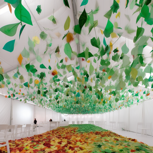 Leaf tent 